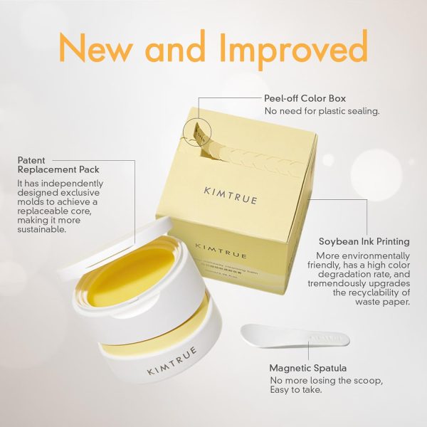 Kimtrue 3rd Generation Makeup Meltaway Cleansing Balm - Makeup Remover Balm - Image 5