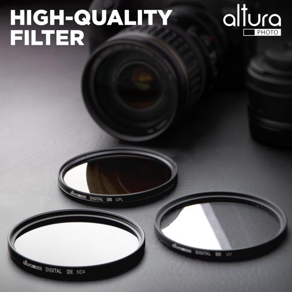 Altura Photo 40.5mm UV CPL ND Filter Kit – Multi-Coated UV Filter CPL - Image 2