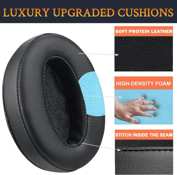 SOULWIT Ear Pads Cushions Replacement, Earpads for Sennheiser HD 4.50BT, HD - Image 5