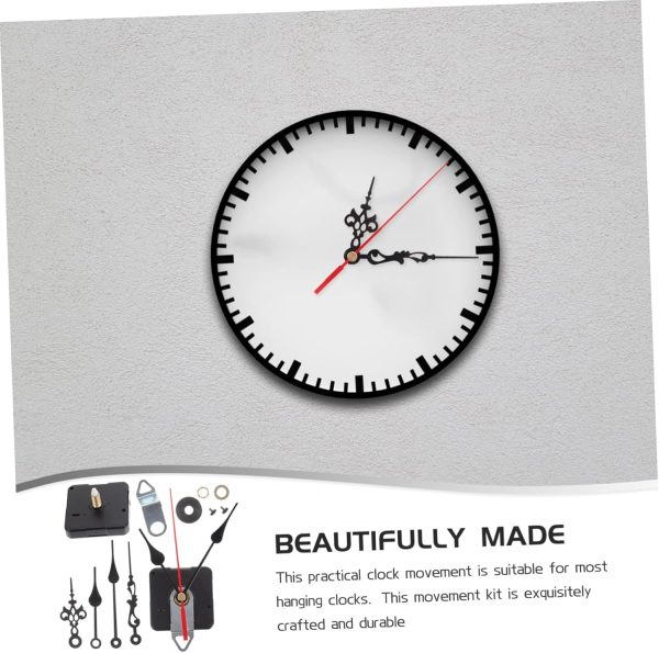 2 Sets Movement Set Outdoor Clocks Clock Mechanism Replacement Powered Rods - Image 7