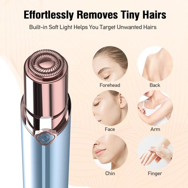 Hair Removal Device, Facial Hair Removal for Women, Rechargeable Hair - Image 3