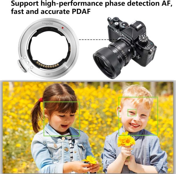 Megadap ETZ21 PRO Autofocus Lens Adapter Built-in Electronic Aperture - Image 5