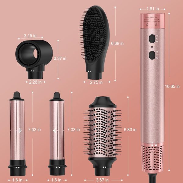 Brightup Air Styler, Professional Hair Dryer Brush with 110,000 RPM - Image 7