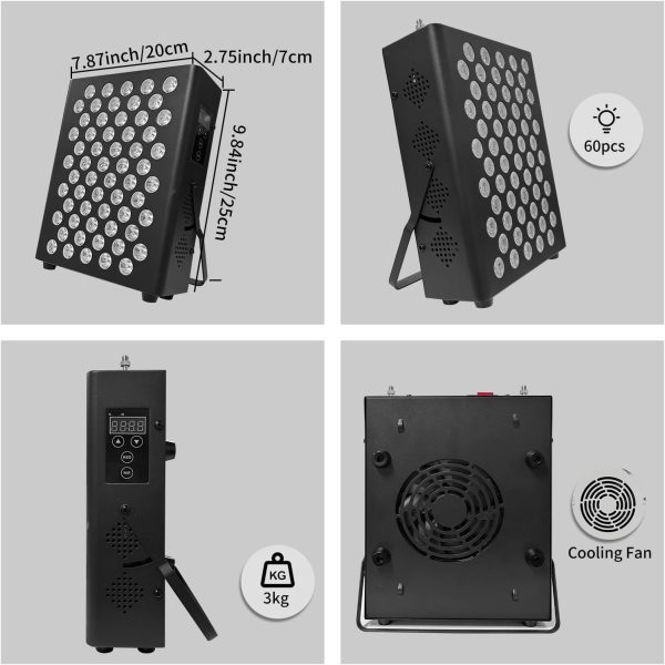 Red Light Therapy,180W Dual Chip Red Light Therapy for Body 660nm Visible - Image 6