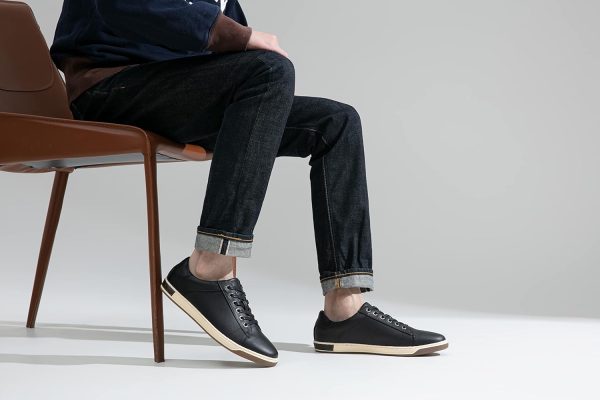 Vostey Men's Sneakers Fashion Casual Shoes Dress Sneaker Oxford Shoes - Image 6