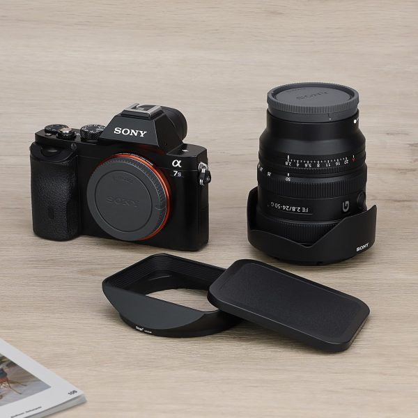 Haoge LH-E245 Metal Square Lens Hood for Sony FE 24-50mm F2.8 G Lens - Image 4