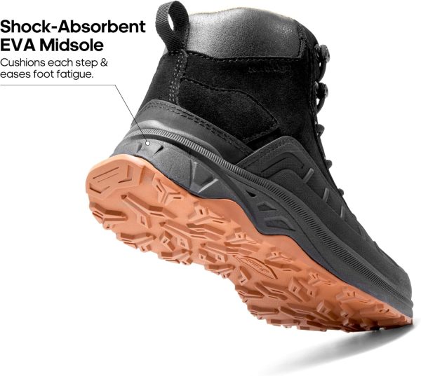 NORTIV 8 Women's Waterproof Hiking Boots Outdoor Trekking Camping Trail - Image 3