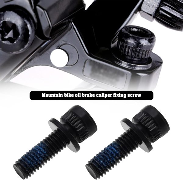 4Pcs M6x18mm MTB Caliper Bolts Bike Hydraulic Disc Brake Caliper Adapter - Image 3