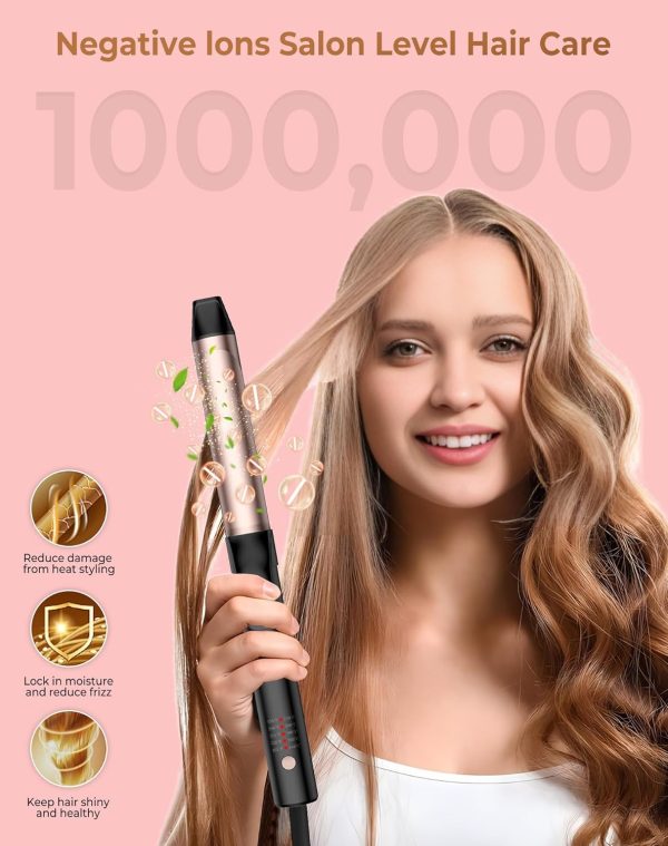 Rotating Curling Iron, Ukliss Hair Curler Automatic Rotating, 30s Rapid - Image 2