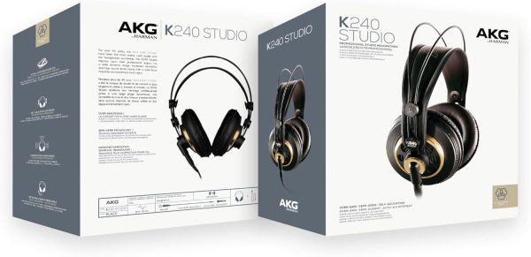 AKG Headphones, Gold, One Size (K240STUDIO) - Image 7