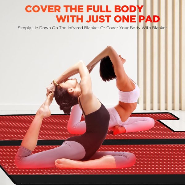 Red Light Therapy Pad,Red Light Therapy for Body 2520 LEDs Red Light - Image 5