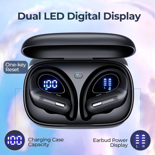 Wireless Earbuds Bluetooth 5.3 Headphones 90 Hrs Playtime Earbuds with - Image 2