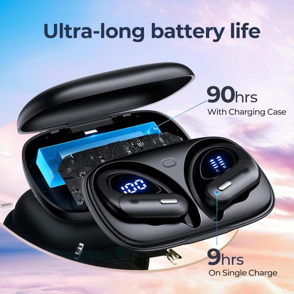 Wireless Earbuds Bluetooth 5.3 Headphones 90 Hrs Playtime Earbuds with - Image 3