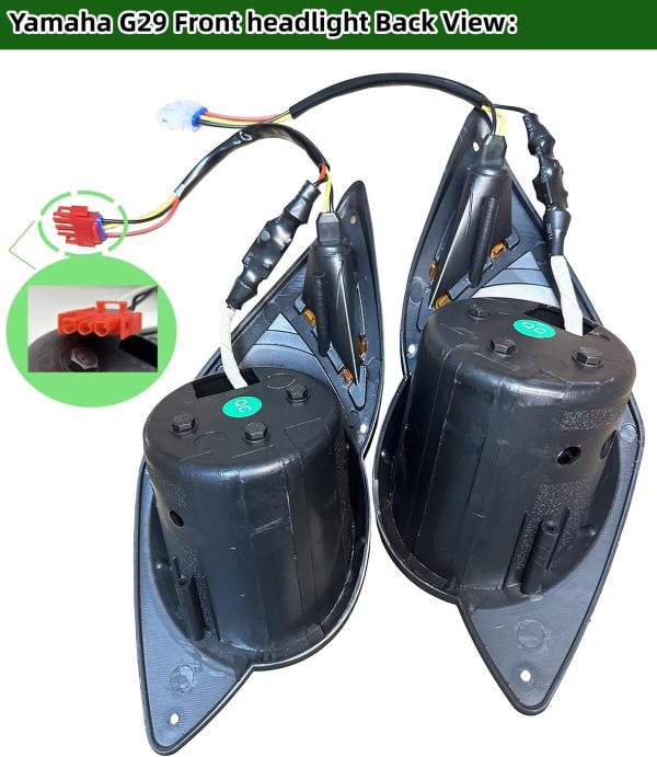 Golf Cart light Compatible Yamaha G29 Complete ultimate LED Light Kit with - Image 4