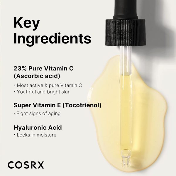 COSRX Pure Vitamin C 23% Serum with Vitamin E & Hyaluronic Acid, - Image 7