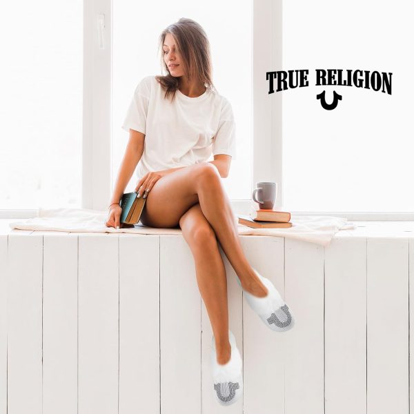 True Religion Slippers for Women Gifts for Women Cozy House Slippers for - Image 7