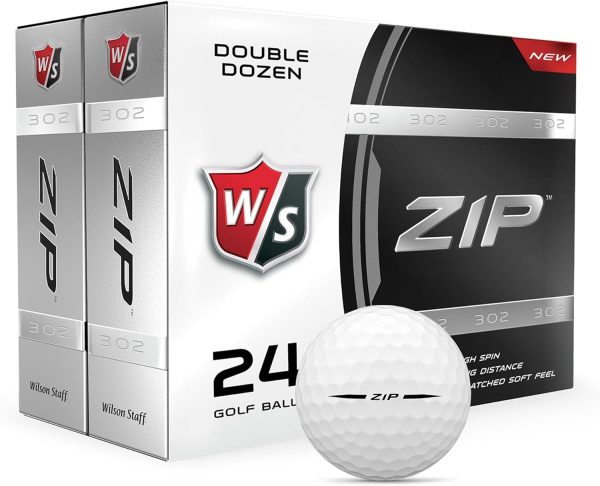 WILSON Staff Zip Golf Balls (Pack of 24) - Image 4