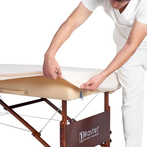 Master Massage Tables Deluxe Flannel Sheet Cover Set (3pcs Set) for Massage - Image 6