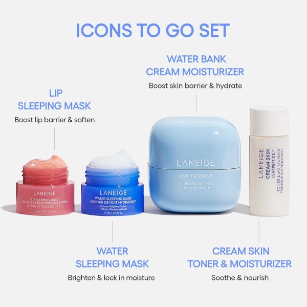 LANEIGE Water Bank Blue Hyaluronic Moisturizer: Barrier-Boosting Hydration, - Image 2