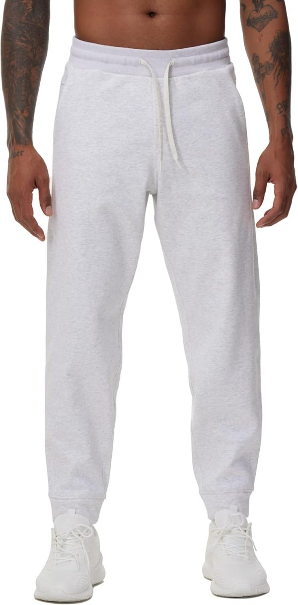 THE GYM PEOPLE Mens' Fleece Joggers Pants with Deep Pockets in Loose-fit - Image 2