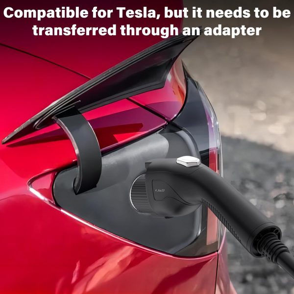 J&D Level 1-2 EV Charger, Portable Electric Vehicle Charger, NEMA 6-20 Plug - Image 5