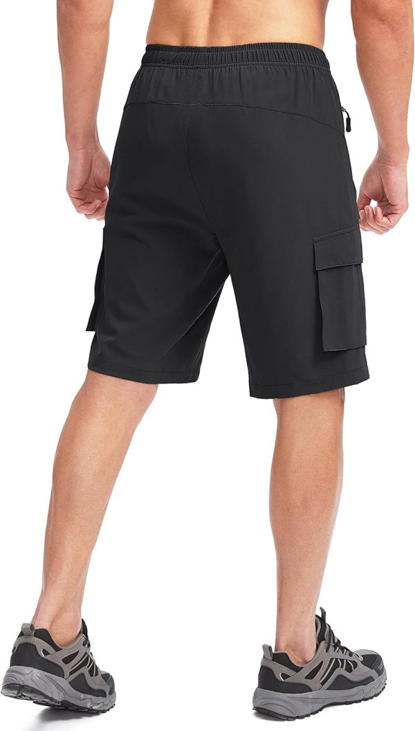 Bikewa Men's Mountain Bike Shorts 3D Padded Loose-fit Biking Riding Cycling - Image 3