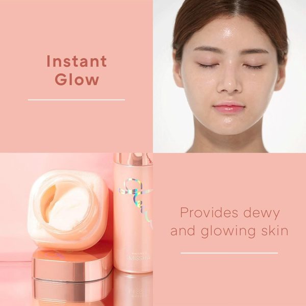 MISSHA Glow Skin Balm 1.69 fl oz/ 50ml 4-in-1 Primer, Moisturizing Cream, - Image 4