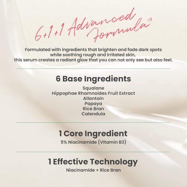 AXIS-Y Dark Spot Correcting Glow Serum with 5% Niacinamide & Rice Bran | - Image 7