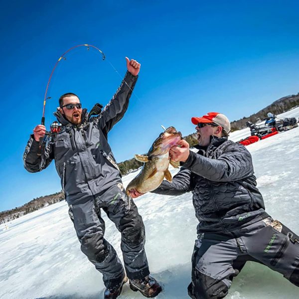 PLUSINNO Ice Fishing Rod, Ultralight and Sensitive Ice Fishing Rod and Reel - Image 8