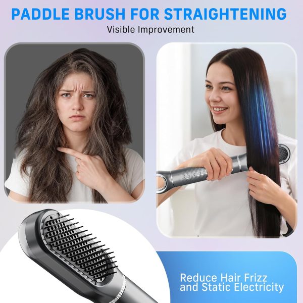 5 in 1 Hair Dryer Brush, QUICO Hair Styler 110,000 RPM 7X Faster Hair Dryer - Image 7