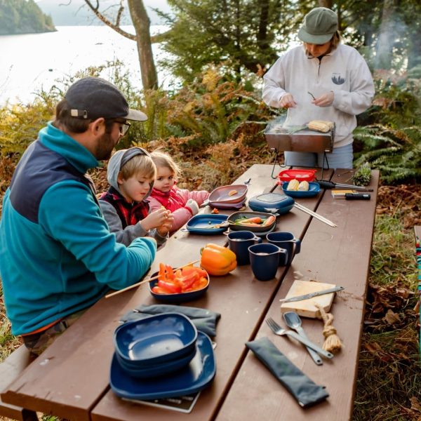 UCO 6-Piece Camping Mess Kit with Bowl, Plate, Camp Cup, and Switch Spork - Image 7