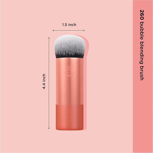 Real Techniques Bubble Blending Makeup Brush, Multipurpose Blending Brush - Image 5