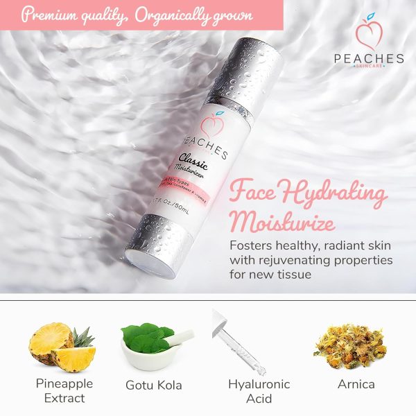 Classic Face Cream Moisturizer (1.7 oz) - Age-defying Hydrating Face Care - Image 4