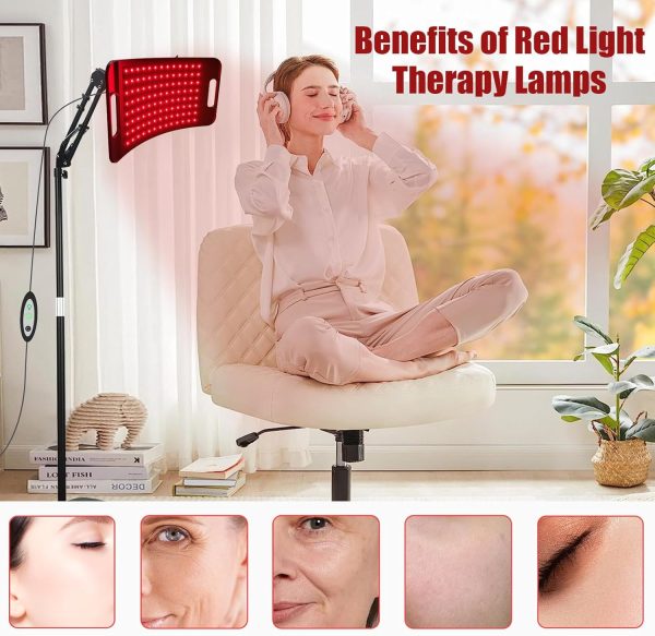 Red Light Therapy Lamp,Infrared Light Therapy with 660nm Visible Red Light - Image 2