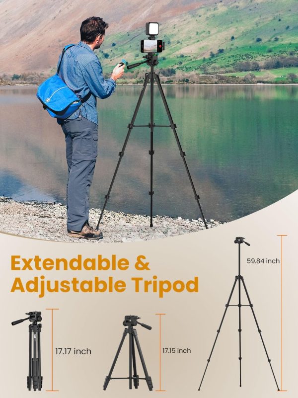 Upgraded Vlogging Kit w/Wireless Lavalier Microphone,YouTube Kit for iPhone - Image 7