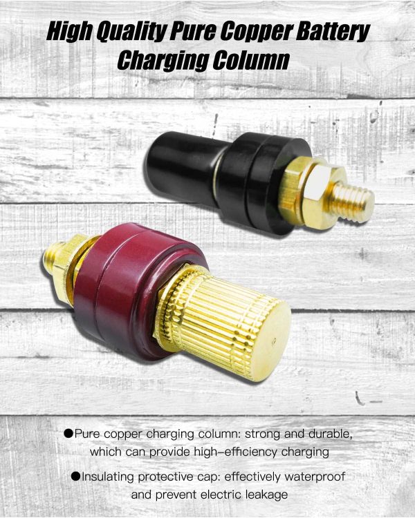 Battery Jump Post, Remote Battery Terminals Fit for Can Am X3 Polaris RZR 2 - Image 3