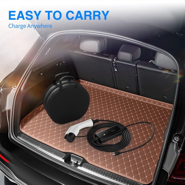 Portable EV Charger, NEMA 5-15 110v-120v Level 1 EV Charger,Adjustable Amp - Image 7