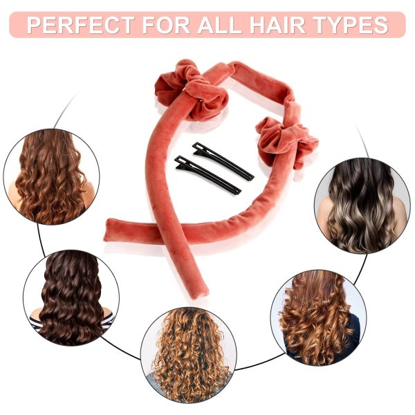 Heatless Curling Rod Headband,No Heat Hair Curler Curlers Hair Curls Hair - Image 6