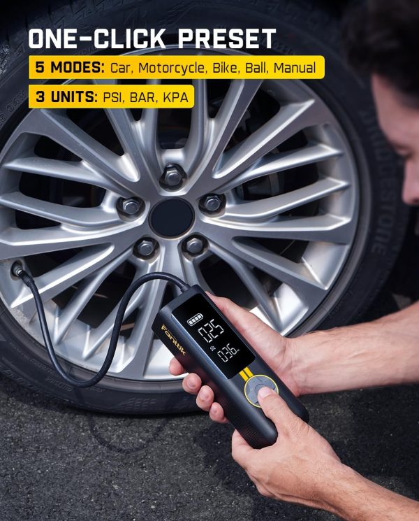 Fanttik X8 APEX Tire Inflator Portable Air Compressor, 1 Min Fast - Image 6