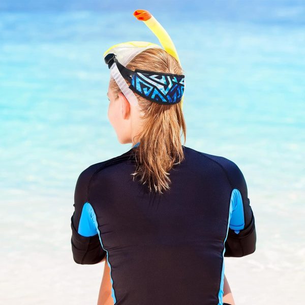 4 Pieces Diving Mask Slap Straps Cover Neoprene Swimming Waterproof Dive - Image 7