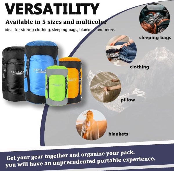 Frelaxy Compression Sack, 40% More Storage! 11L/18L/30L/45L/52L Compression - Image 6