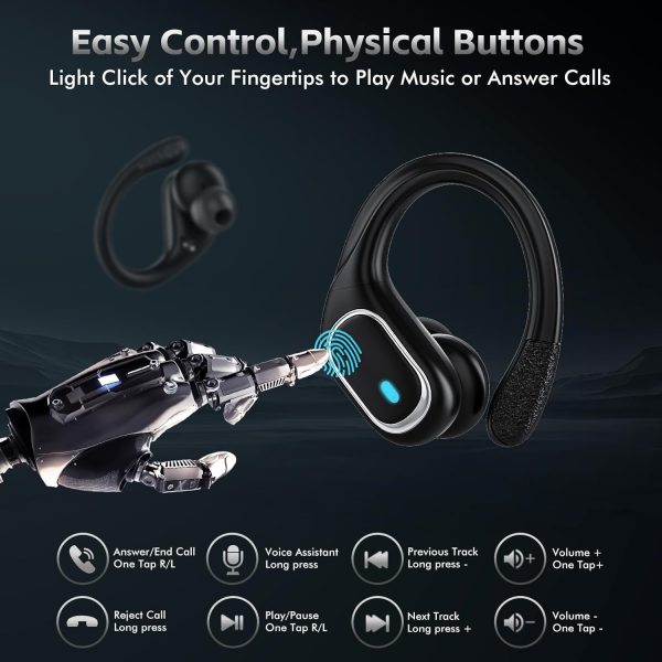 Wireless Earbuds Bluetooth Headphones 80Hrs Playtime Ear Buds IPX7 - Image 4