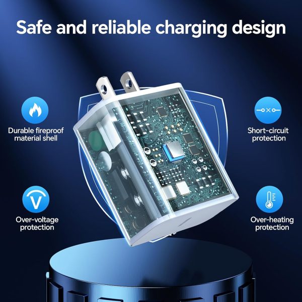 Dayaoncy for Phone Charger Fast Charging, Upgarded 20W USB C Wall Charger - Image 3