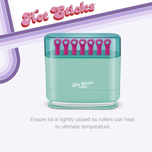 Conair Silicone Hot Rollers for Long, Medium, and All Hair - Hair Curler - - Image 3