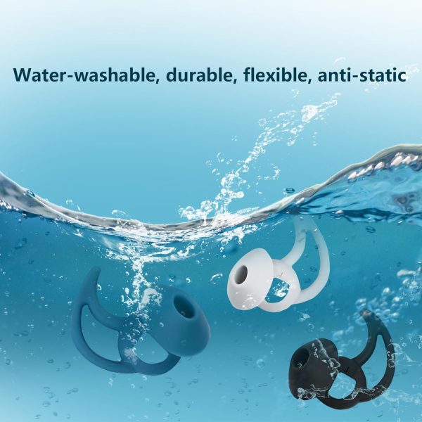 Earbud Replacement Tips Silicone Earbud Tips Ear Tips Compatible with Bose - Image 5