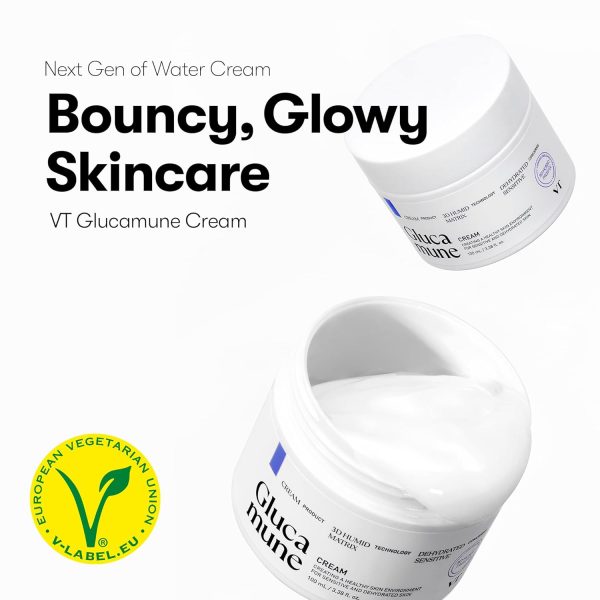 VT COSMETICS Glucamune Cream, Soothing&Calming, Light-weight Cream, Vegan - Image 2