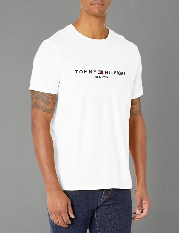 Tommy Hilfiger Men's Short Sleeve Logo T-Shirt - Image 6