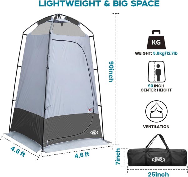 Shower Tent, Outdoor Camping Privacy Shelter-Dressing Changing - Image 3