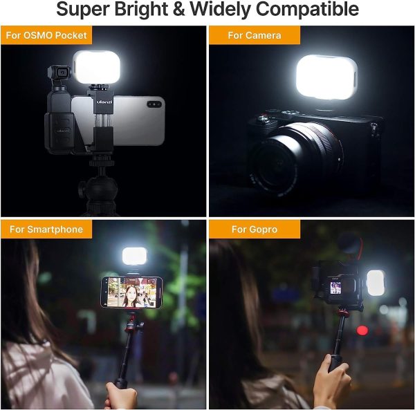 Vlogging Light PICTRON VL28 LED Light for iPhone Mini LED Camera Light - Image 6