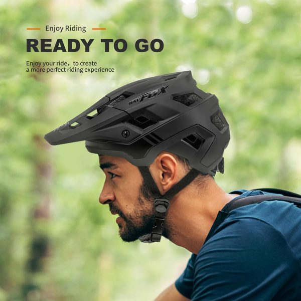 BATFOX Bike Helmet,Mountain Bike Helmet Helmets for Men Women Adults Youth - Image 6